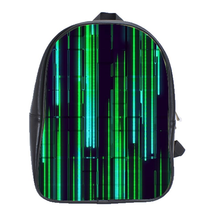 Background Blur School Bag (XL)