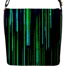 Background Blur Flap Closure Messenger Bag (s) by Bajindul