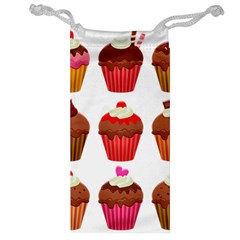 Chocolate Cake Muffin Jewelry Bag by Bajindul