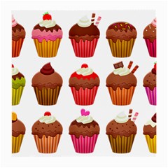 Chocolate Cake Muffin Medium Glasses Cloth by Bajindul