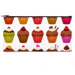 Chocolate Cake Muffin Pencil Cases Front