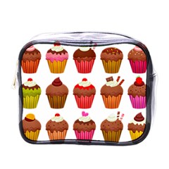 Chocolate Cake Muffin Mini Toiletries Bag (one Side) by Bajindul