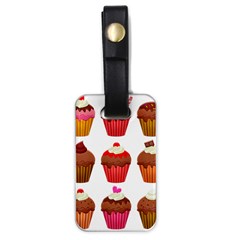 Chocolate Cake Muffin Luggage Tag (one Side) by Bajindul