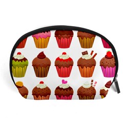 Chocolate Cake Muffin Accessory Pouch (large) by Bajindul