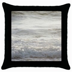 Pacific Ocean Throw Pillow Case (black)