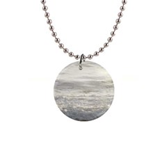 Pacific Ocean 1  Button Necklace