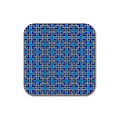 Rby-2-7 Rubber Coaster (square)  by ArtworkByPatrick