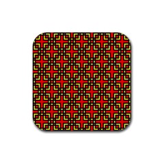 Rby-2-8 Rubber Coaster (square)  by ArtworkByPatrick