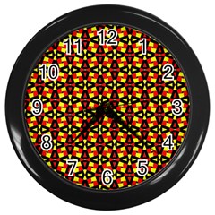 Rby-2-9 Wall Clock (black) by ArtworkByPatrick