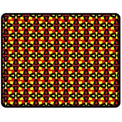 Rby-2-9 Double Sided Fleece Blanket (medium)  by ArtworkByPatrick