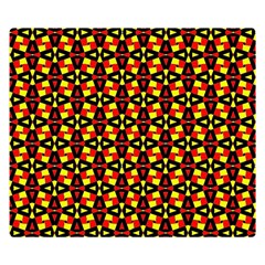 Rby-2-9 Double Sided Flano Blanket (small)  by ArtworkByPatrick