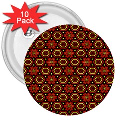 Rby-3-1 3  Buttons (10 Pack)  by ArtworkByPatrick