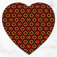 Rby-3-1 Jigsaw Puzzle (heart) by ArtworkByPatrick