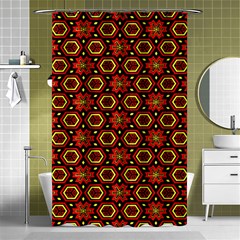 Rby-3-1 Shower Curtain 48  X 72  (small)  by ArtworkByPatrick