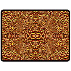 Rby-3-3 Fleece Blanket (large)  by ArtworkByPatrick