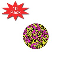 Splotchyblob 1  Mini Buttons (10 Pack)  by designsbyamerianna