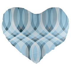 Springmelt Large 19  Premium Heart Shape Cushions by designsbyamerianna