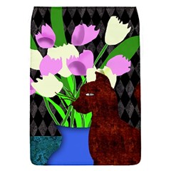 The Cat And The Tulips Removable Flap Cover (s) by bloomingvinedesign