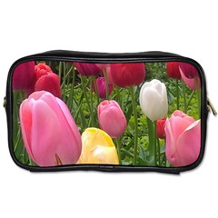 Home Chicago Tulips Toiletries Bag (two Sides) by bloomingvinedesign