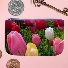 Home Chicago Tulips Large Coin Purse by bloomingvinedesign