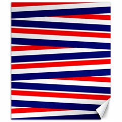 Patriotic Ribbons Canvas 20  X 24  by Mariart