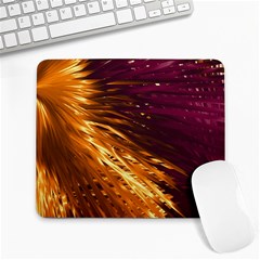 Lines Curlicue Fantasy Colorful Large Mousepads by Bajindul