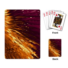 Lines Curlicue Fantasy Colorful Playing Cards Single Design (rectangle) by Bajindul