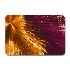 Lines Curlicue Fantasy Colorful Small Doormat  by Bajindul