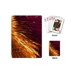 Lines Curlicue Fantasy Colorful Playing Cards Single Design (mini) by Bajindul