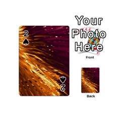 Lines Curlicue Fantasy Colorful Playing Cards 54 Designs (mini) by Bajindul