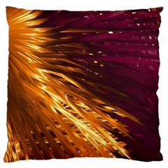 Lines Curlicue Fantasy Colorful Large Flano Cushion Case (two Sides) by Bajindul