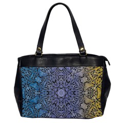 Mosaic Pattern Oversize Office Handbag by Bajindul