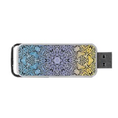 Mosaic Pattern Portable Usb Flash (two Sides) by Bajindul