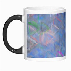 Abstract Triangles Geometric Morph Mugs by Bajindul