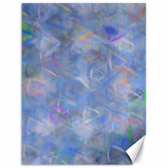 Abstract Triangles Geometric Canvas 18  X 24  by Bajindul