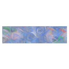 Abstract Triangles Geometric Satin Scarf (oblong) by Bajindul