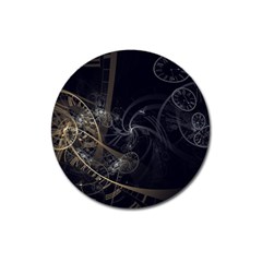 Fractal Abstract Rendering Magnet 3  (round) by Bajindul