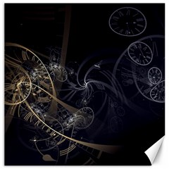 Fractal Abstract Rendering Canvas 20  X 20  by Bajindul