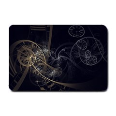 Fractal Abstract Rendering Small Doormat  by Bajindul