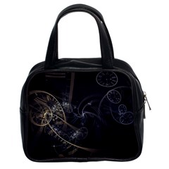 Fractal Abstract Rendering Classic Handbag (two Sides) by Bajindul