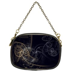 Fractal Abstract Rendering Chain Purse (one Side) by Bajindul