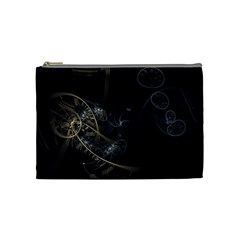 Fractal Abstract Rendering Cosmetic Bag (medium) by Bajindul