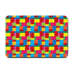 Lego Background Small Doormat 