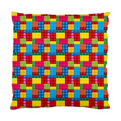 Lego Background Standard Cushion Case (one Side)