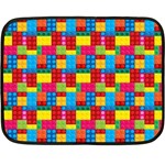 Lego Background Fleece Blanket (Mini) 35 x27  Blanket