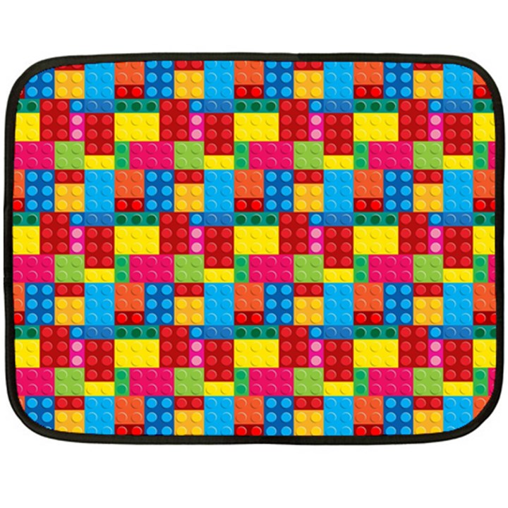 Lego Background Fleece Blanket (Mini)