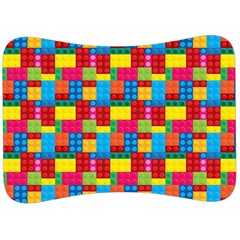 Lego Background Velour Seat Head Rest Cushion by HermanTelo