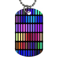 Resolve Art Pattern Dog Tag (one Side) by HermanTelo