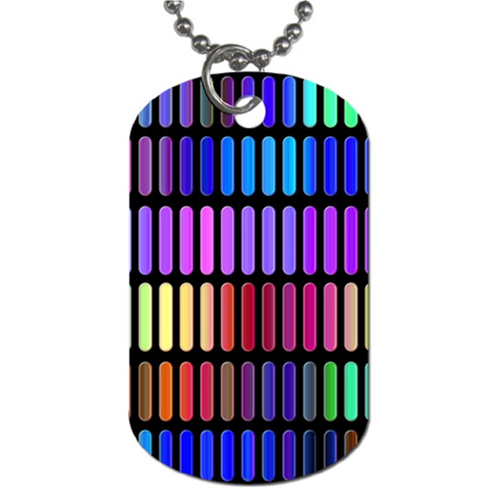 Resolve Art Pattern Dog Tag (One Side)