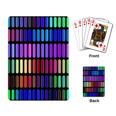 Resolve Art Pattern Playing Cards Single Design (rectangle)